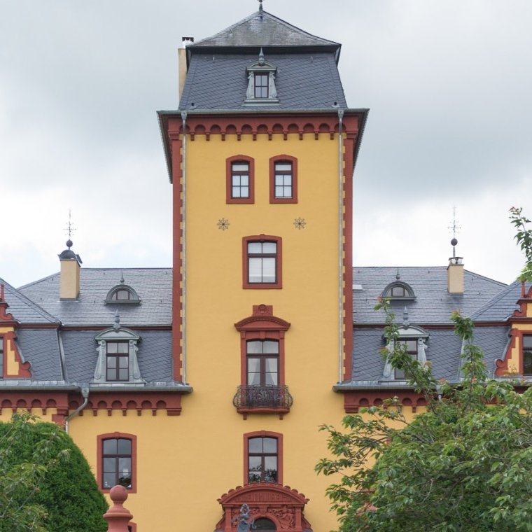 Schloss Wachendorf Stockertblick Wandern Eifelschleife