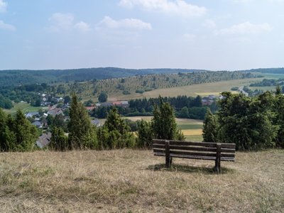 EifelSpur Toskana Aussichtspunkt EifelSpur Toskana Aussichtspunkt Nordeifel Wanderweg