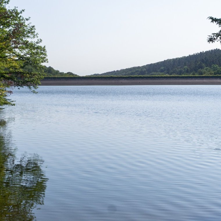 Steinbachtalsperre Steinbachtalsperre Wandern Eifelspur Tuchmacher