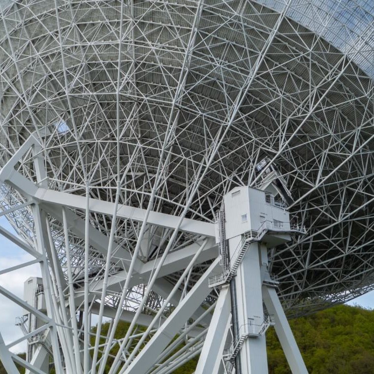 Radioteleskop Effelsberg Wandern Eifel 