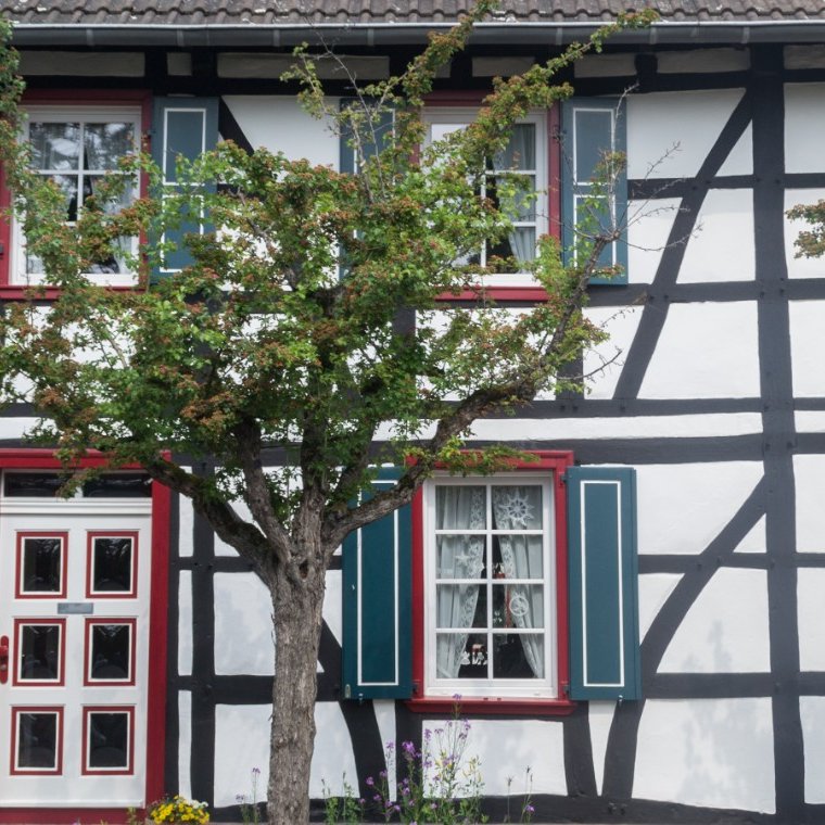 Fachwerk Kommern Wandern Eifel 